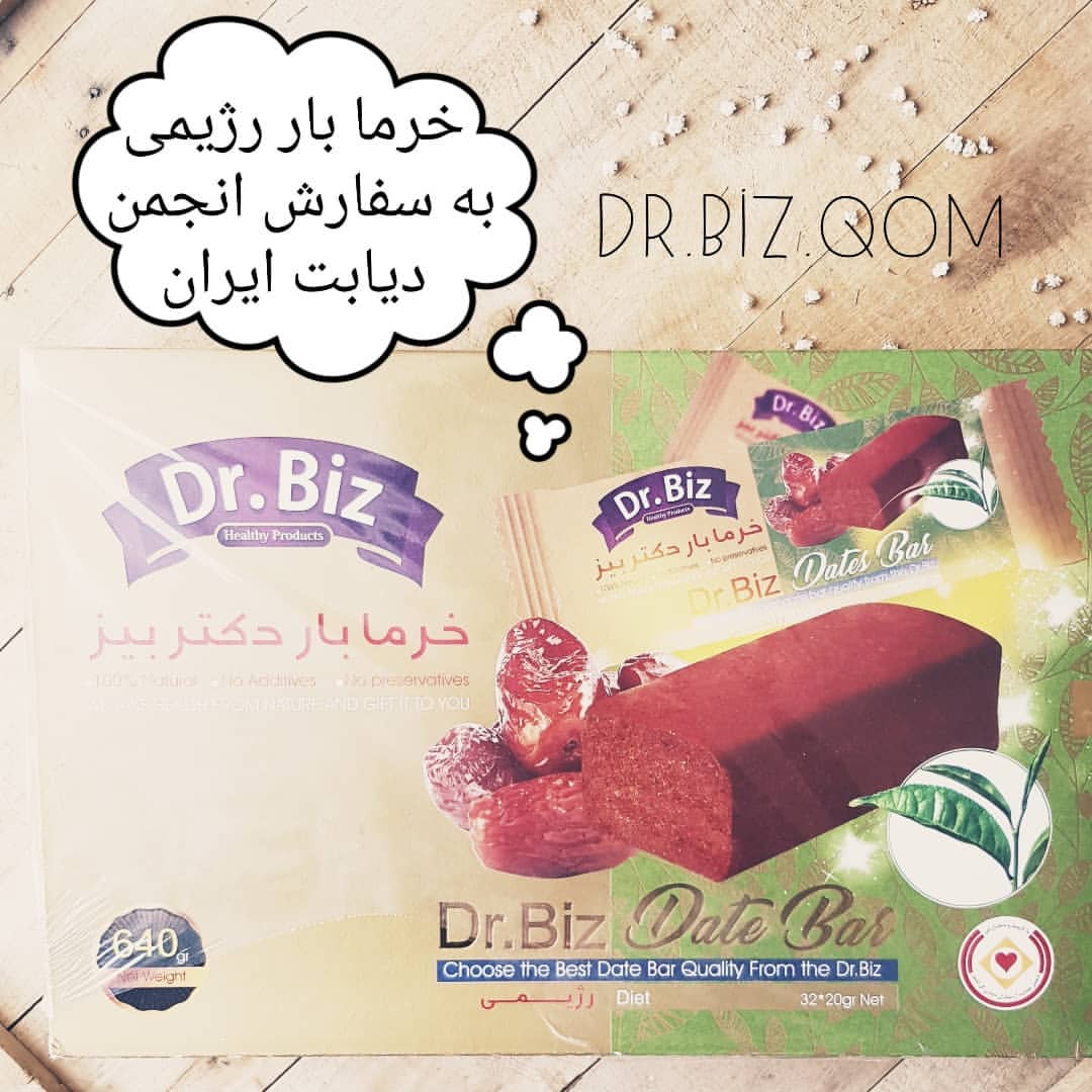 خرما بار رژیمی دکتر بیز هر پک ۳۲ عددی