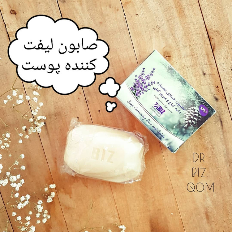 صابون دانه کاج و مریم گلی