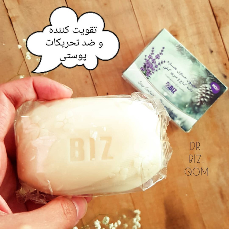 صابون دانه کاج و مریم گلی