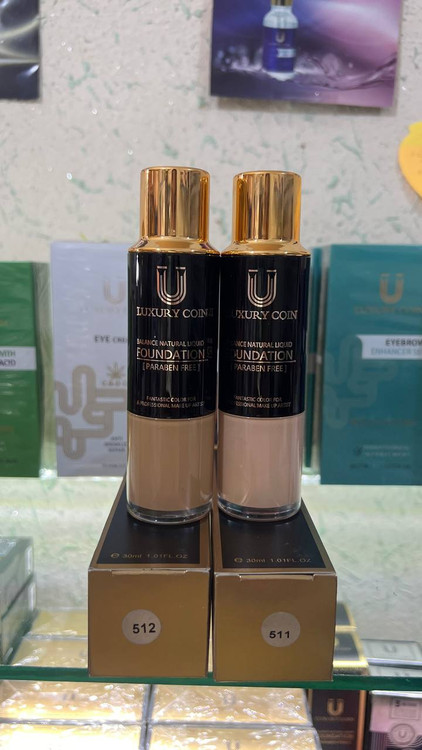 کرم پودر لاکچری کوین Luxury Coin تیوپی و شیشهای