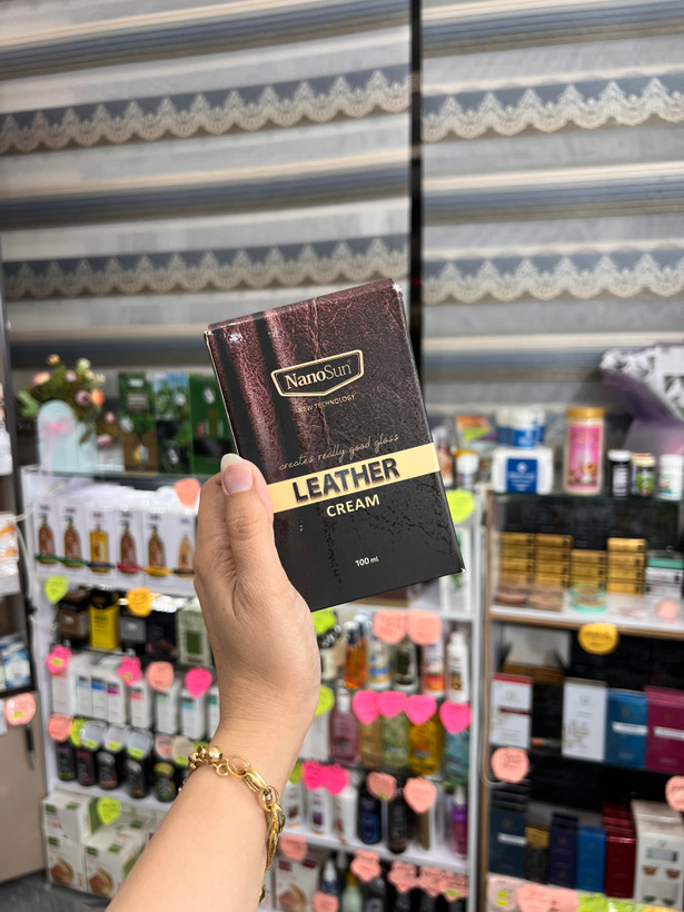 کرمبراق کننده و مراقبت چرم نانوسان ۱۰۰ میل