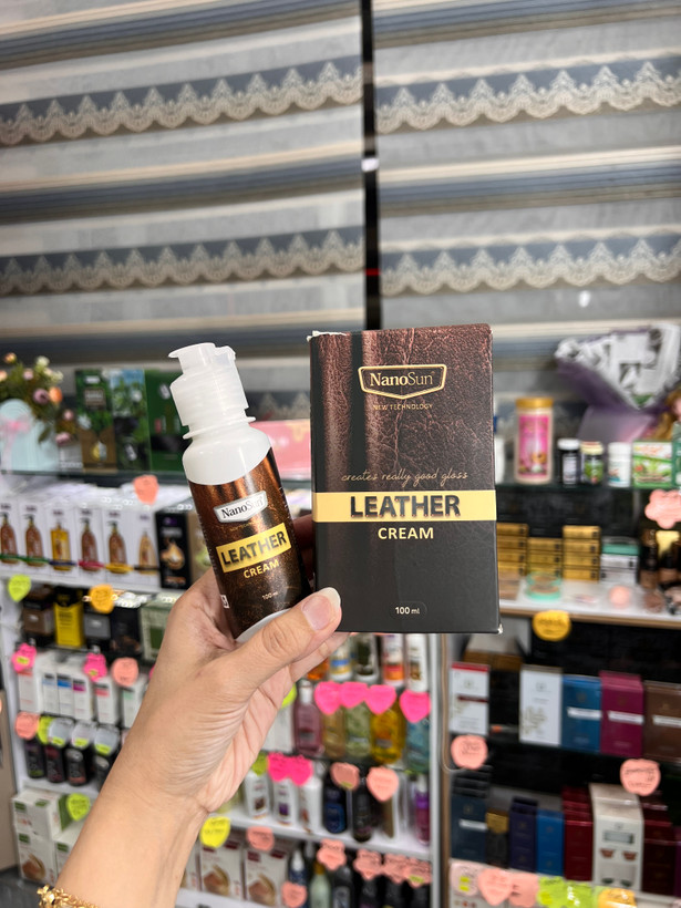 کرمبراق کننده و مراقبت چرم نانوسان ۱۰۰ میل