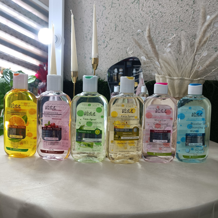 تونر روشن کننده ویتابلا 220 میل مناسب انواع پوست