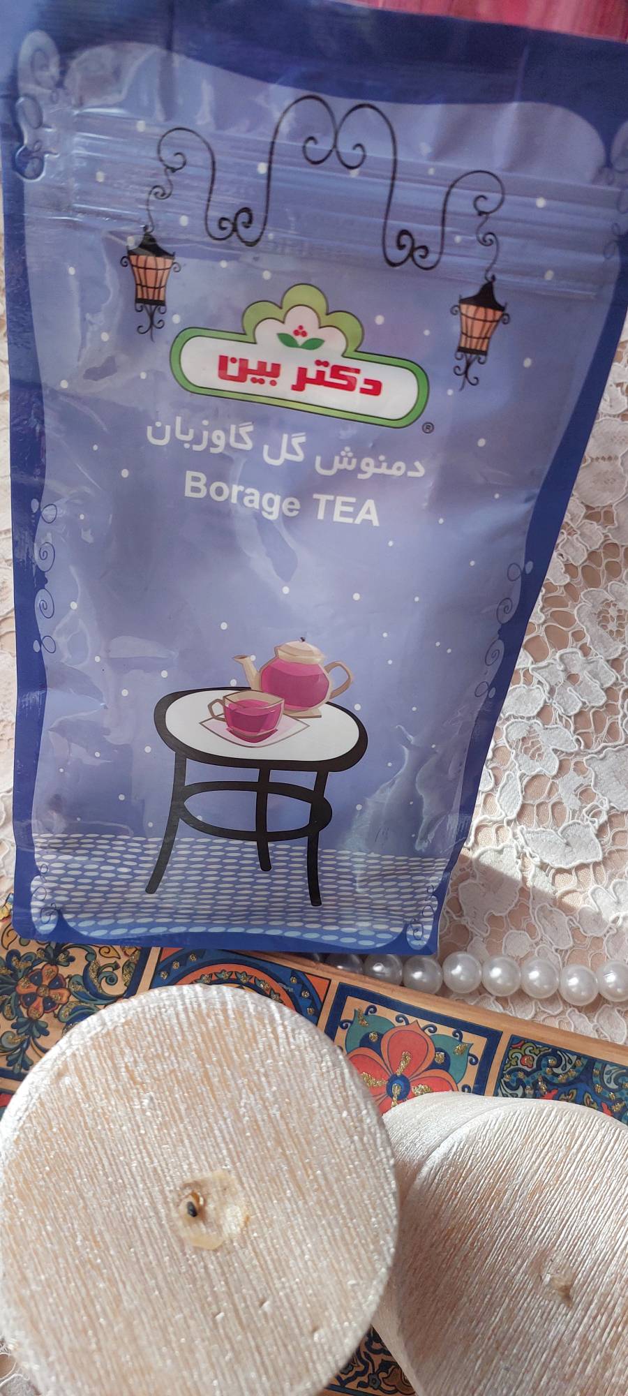 دمنوش گل گاوزبان دکتر بین