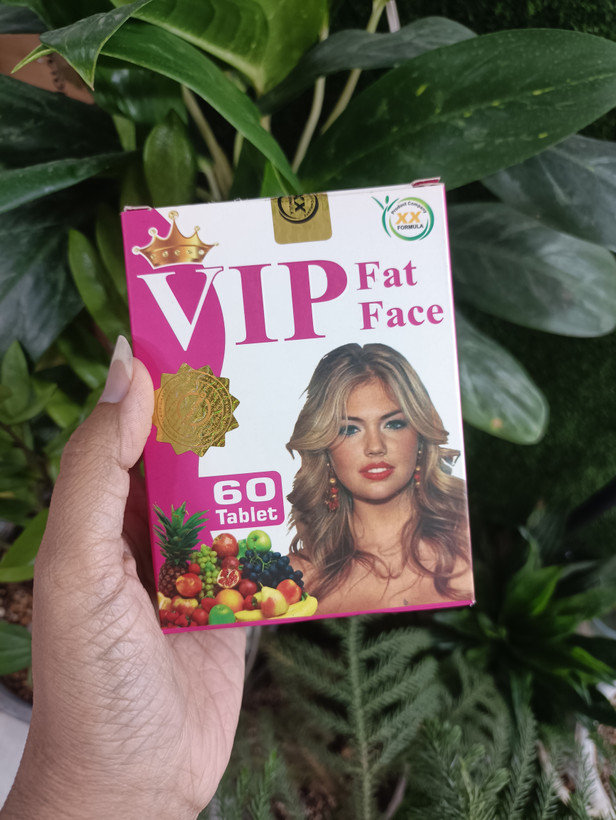 قرص چای کننده صورت vip / قرص فت فیس تپلی صورت 60 عددی