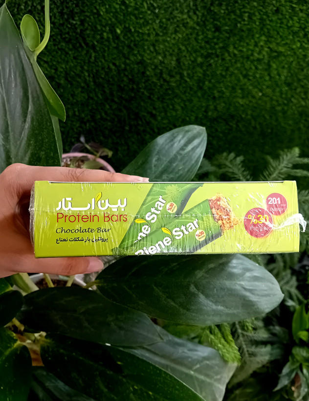 پروتئین بار شکلات نعناع بین استار بسته ۶ عددی در مجموع ۲۴۰ گرم